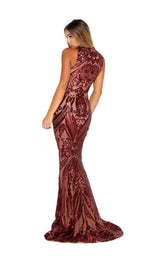 4 of 8 Portia and Scarlett 1756 Red