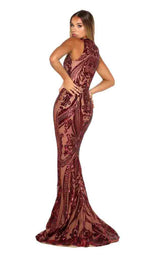 3 of 8 Portia and Scarlett 1756 Red