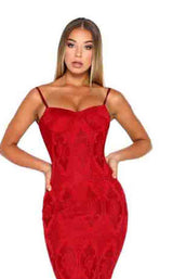 6 of 8 Portia and Scarlett 1759 Red