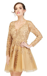 6 of 9 Cecilia Couture 1801 Mocha