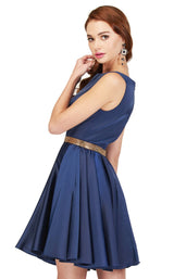 6 of 6 Cecilia Couture 1806 Navy