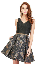 3 of 4 Cecilia Couture 1808 Black/Gold