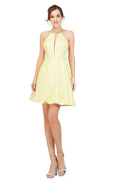 2 of 8 Cecilia Couture 1813 Yellow
