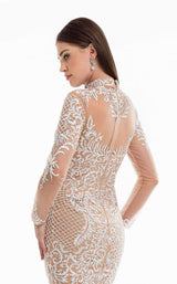 8 of 8 Terani 1821C7037 Ivory/Nude