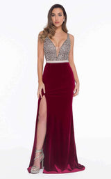 1 of 6 Terani 1821E7109 Nude-Wine