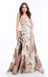 1 of 4 Terani 1821E7123 Ivory/Rose Gold