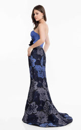 3 of 4 Terani 1821E7136 Navy-Royal-Silver