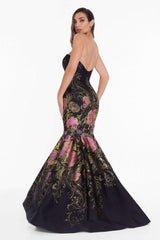 3 of 4 Terani 1821E7160 Black/Fuchsia