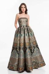 1 of 4 Terani 1821E7163 Black/Gold