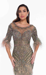 2 of 4 Terani 1821GL7412 Blush-Olive