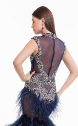 4 of 4 Terani 1821GL7415 Navy/Nude