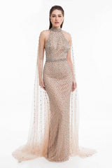 1 of 4 Terani 1821GL7424 Nude