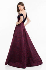 3 of 4 Terani 1821M7585 Wine-Navy