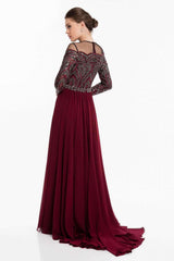 3 of 4 Terani 1823M7711 Wine-Black