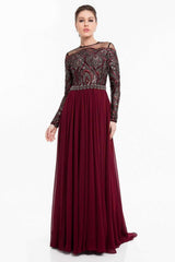 1 of 4 Terani 1823M7711 Wine-Black