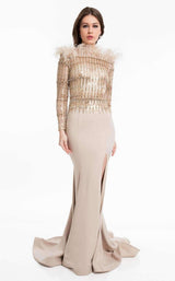 1 of 4 Terani 1823M7732 Champagne