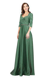 3 of 8 Cecilia Couture 1845 Emerald