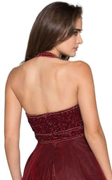 6 of 8 Colors Dress 1863 Burgundy