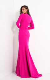 3 of 6 Jovani 1892 Dress Fuchsia