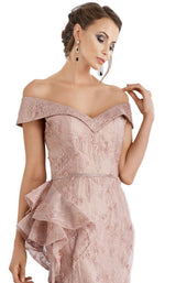 3 of 4 Feriani 18958 Dress Rose