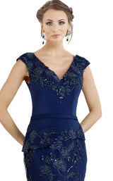 3 of 4 Feriani 18961 Dress Navy
