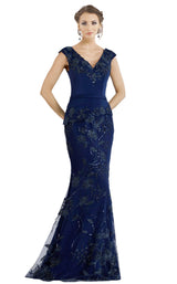 1 of 4 Feriani 18961 Dress Navy
