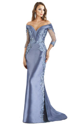 Feriani 18971 Dress Blue