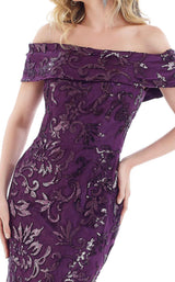 3 of 3 Feriani 18973 Dress Plum