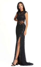 1 of 9 Mac Duggal 1903D Dress Black
