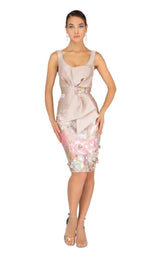 1 of 2 Terani 1911C9006 Champagne/Gold