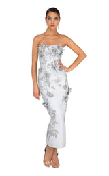 1 of 4 Terani 1911C9012 Silver Taupe