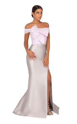 2 of 8 Terani 1911E9104 Orchid-Taupe