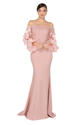 3 of 10 Terani 1911E9128 Blush