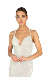 7 of 10 Terani 1911P8174 Ivory/Silver