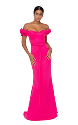 1 of 10 Terani 1911P8183 Hot Pink