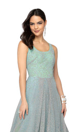 2 of 2 Terani 1911P8481 Silver/Aqua