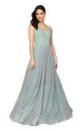 1 of 2 Terani 1911P8481 Silver/Aqua