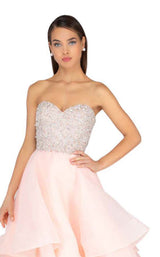 9 of 12 Terani 1911P8498 Crystal-Blush