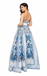 4 of 8 Terani 1911P8516 White/Blue