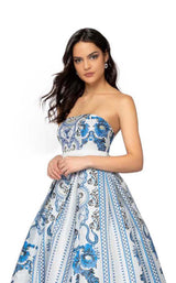 6 of 8 Terani 1911P8516 White/Blue