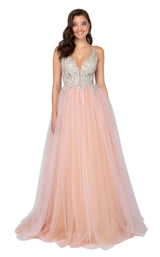 2 of 6 Terani 1911P8527 Blush-Nude