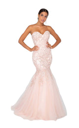 1 of 8 Terani 1911P8636 Blush-Nude