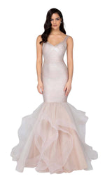 3 of 18 Terani 1911P8640 Blush/Silver