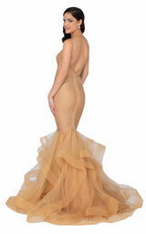 7 of 18 Terani 1911P8640 Champagne/Gold