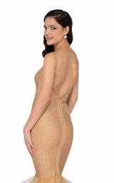 16 of 18 Terani 1911P8640 Champagne/Gold