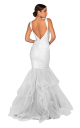 6 of 18 Terani 1911P8640 Ivory/Silver