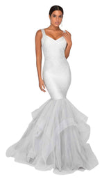 1 of 18 Terani 1911P8640 Ivory/Silver