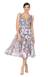 1 of 4 Terani 1912C9044 Blush/Silver