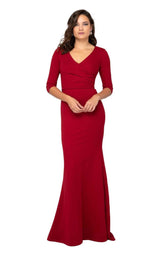 2 of 6 Terani 1912M9354 Dark Red