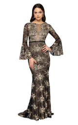 1 of 4 Terani 1913E9257 Black/Gold